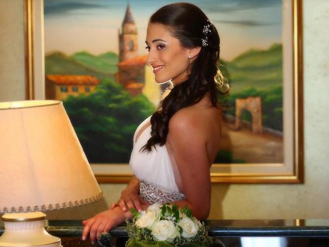 Acconciatura Sposa Capelli Lunghi Sposarsi In Calabria