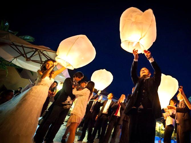 Lanterne Volanti Matrimonio - Sposarsi in Calabria